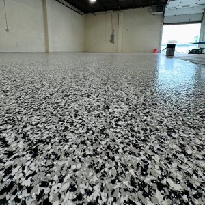 Epoxy floor coating