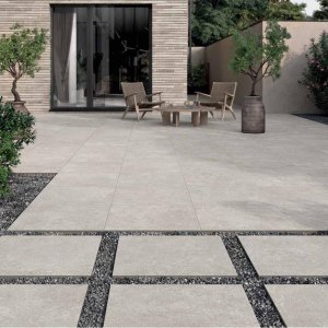 Anti-slip ceramic