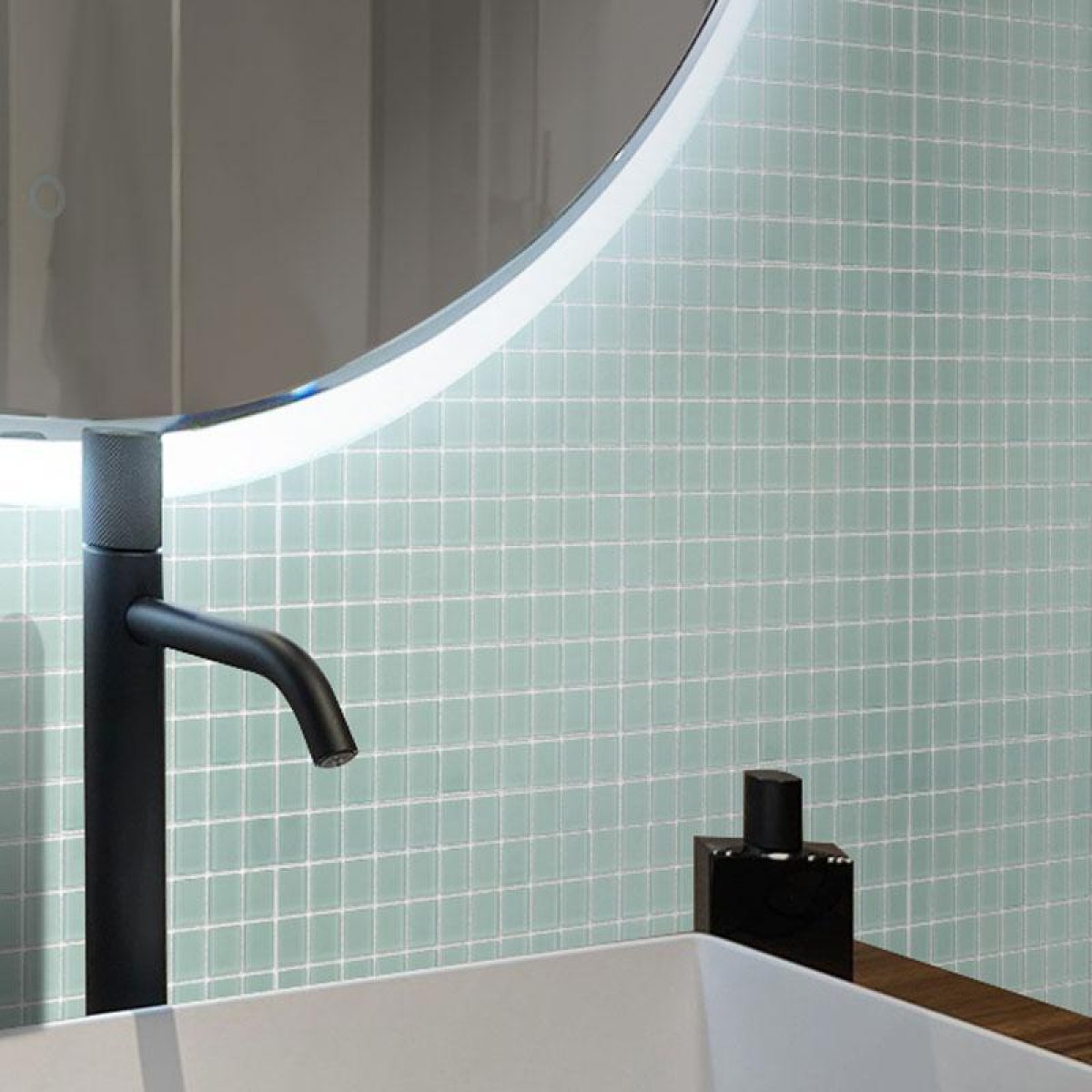 Frosted Glass Tiles