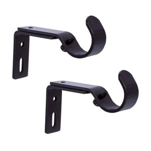 Curtain rods and brackets