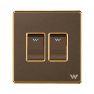 2 GANG 1 WAY SWITCH