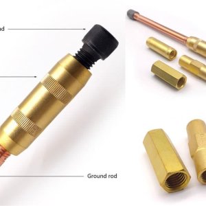 Copper-Bonded Earth Rod