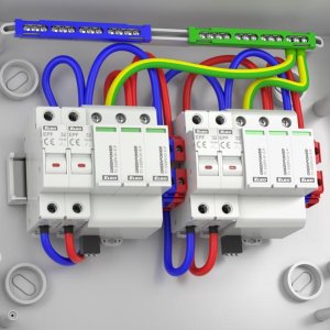 Surge Protection Coordination Unit (SPD for Lightning Protection)