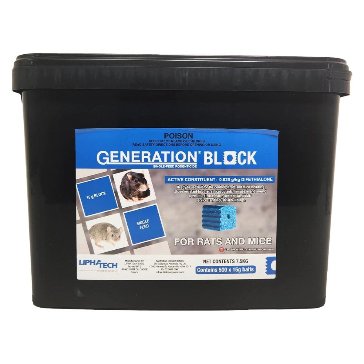 Rodent Bait Blocks