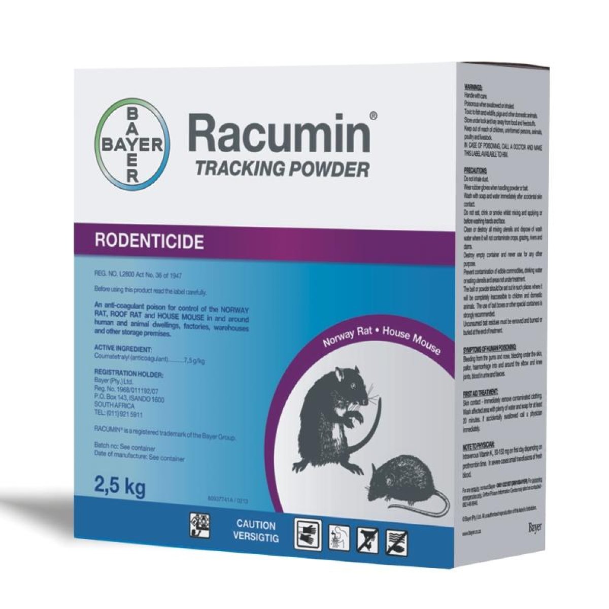 Rodent Tacking Powder