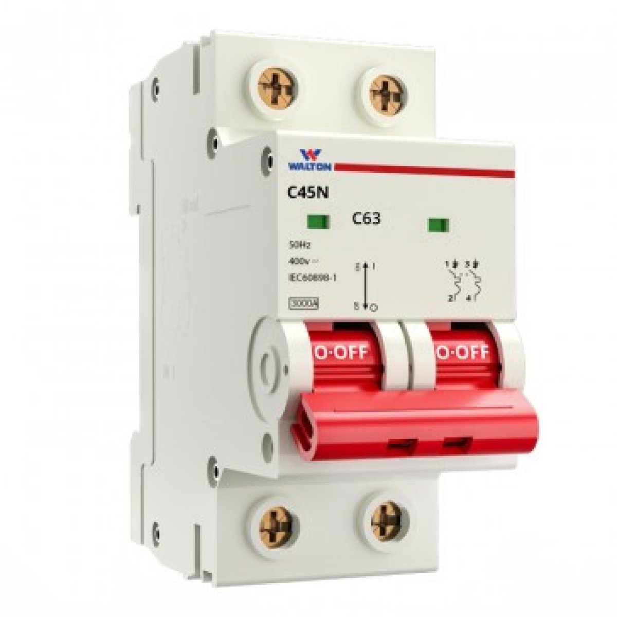 WALTON double-pole breaker