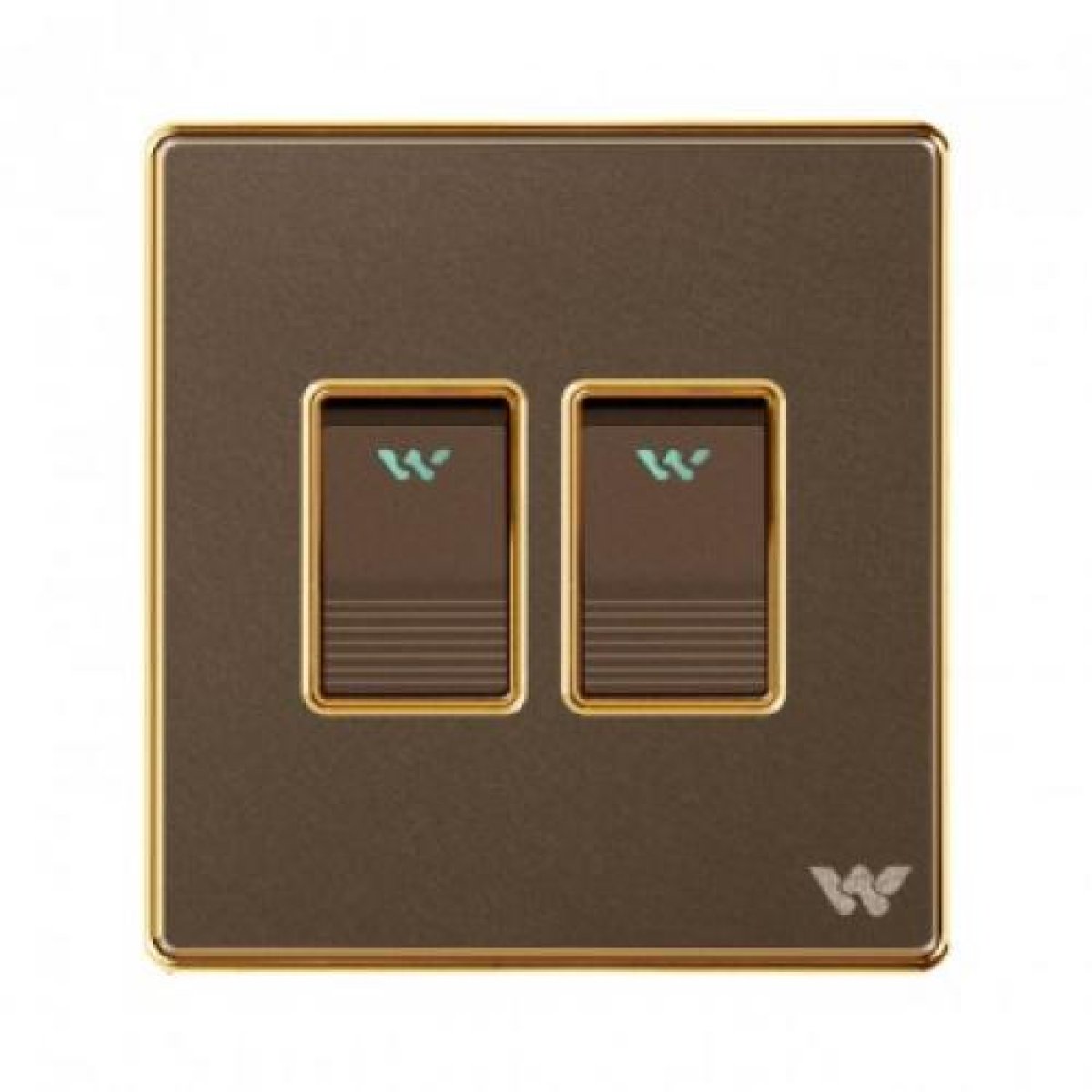 2 GANG 1 WAY SWITCH