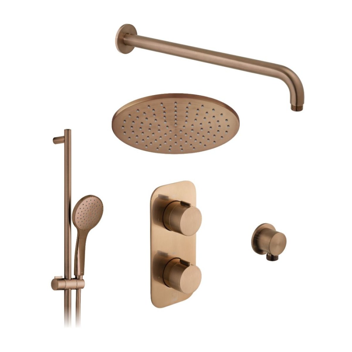 Concealed Thermostatic Shower Package
