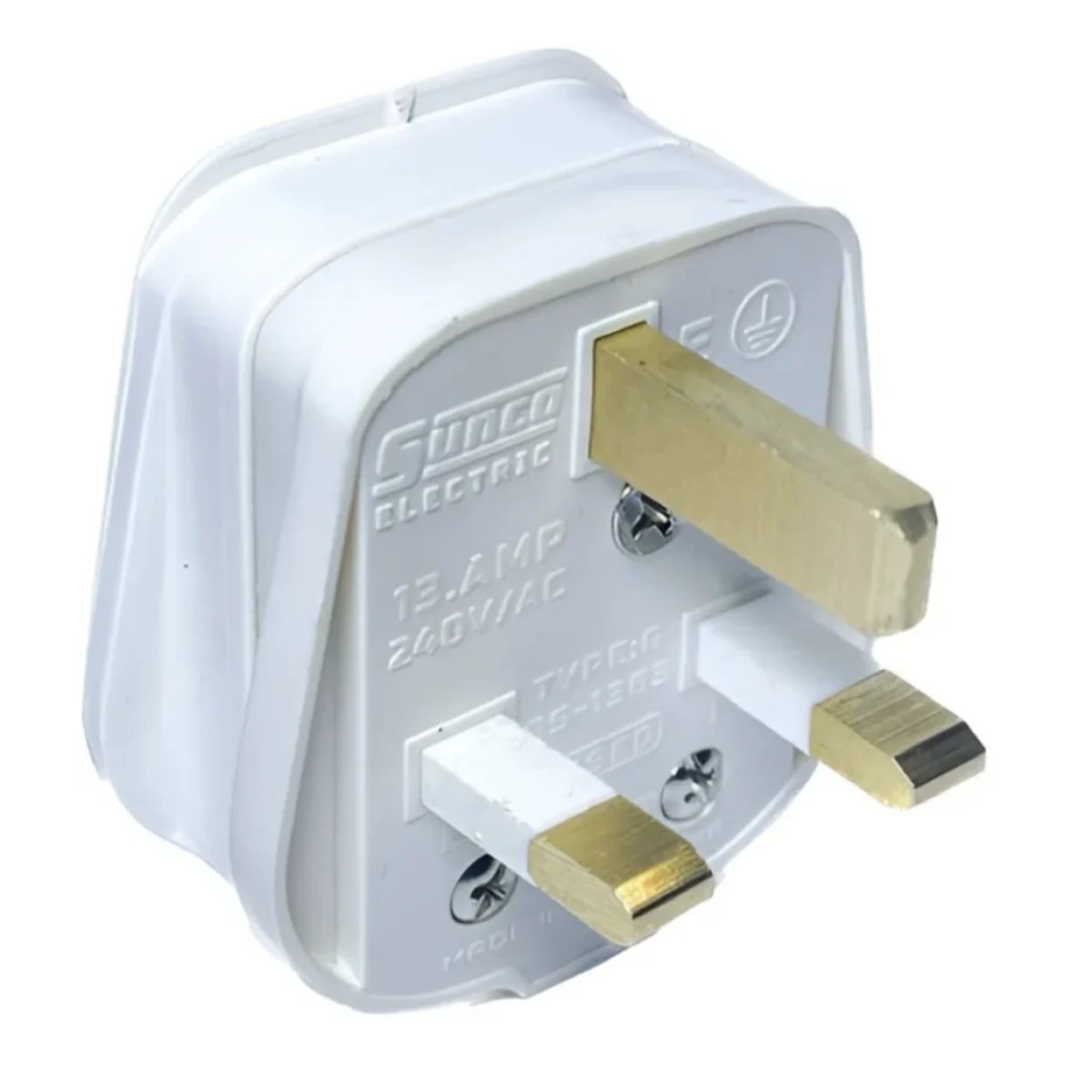 3-Pin Plug Top (Type G Square Pin)