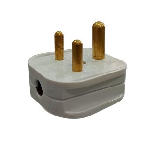 3-Pin Plug Top (Type D / M Round Pin)