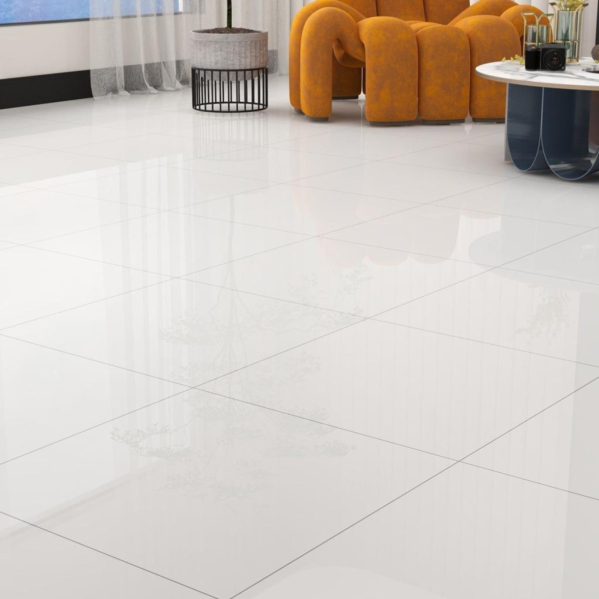 Glazed Ceramic Floor Tiles