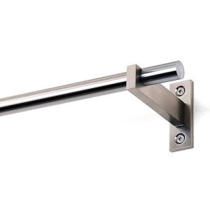 Curtain rods and brackets
