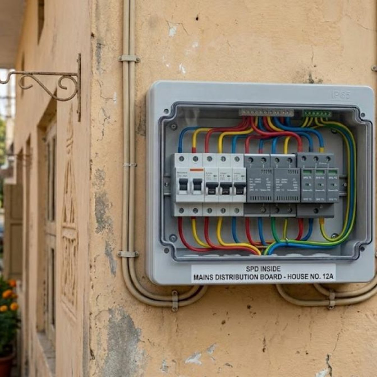 Surge Protection Coordination Unit (SPD for Lightning Protection)