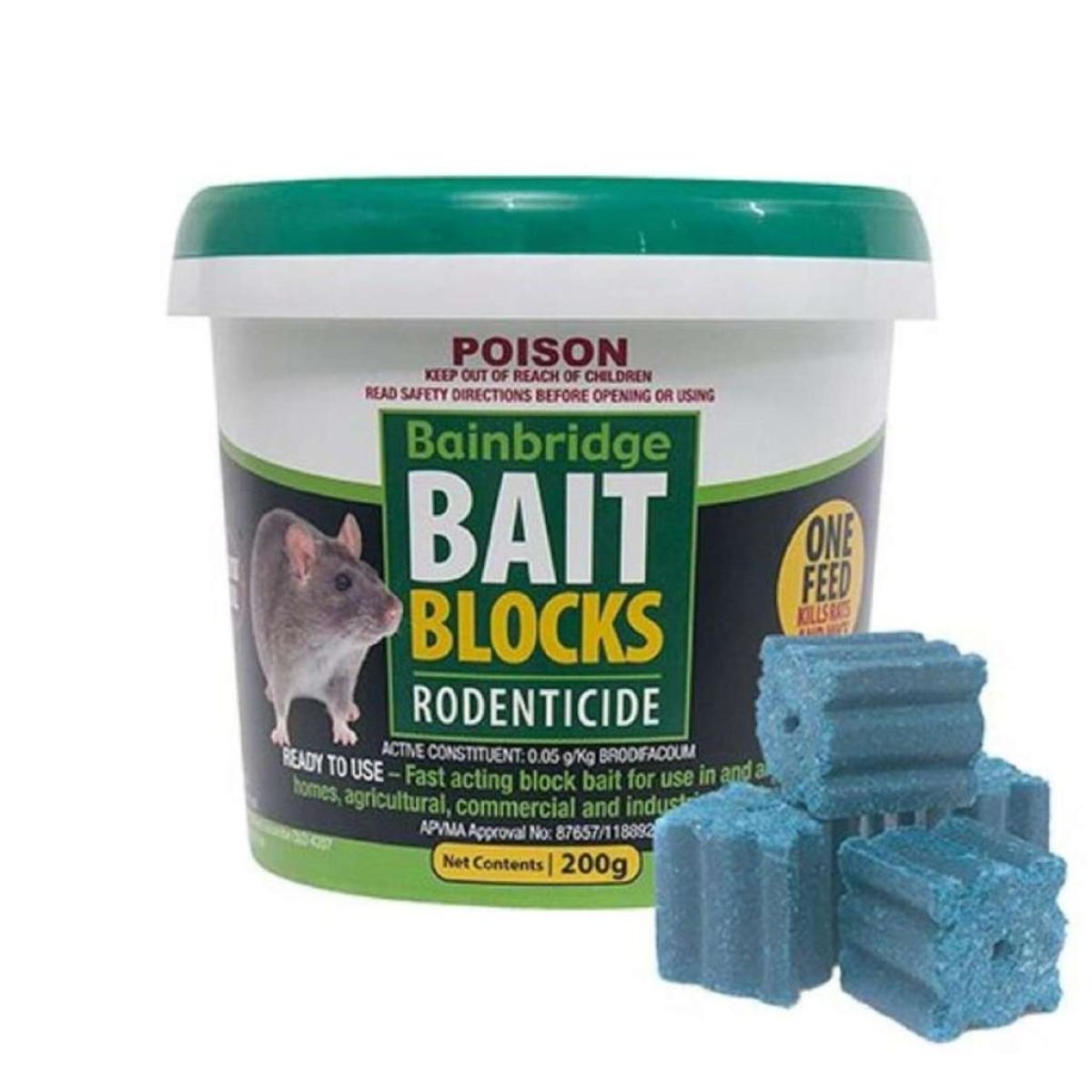 Rodent Bait Blocks