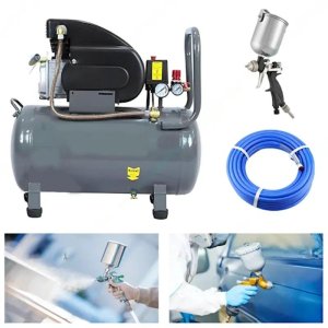 Paint Spray Gun with Compressor