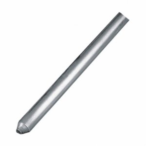 Galvanized steel ground rods