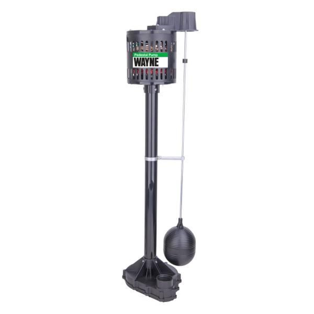 Pedestal sump pumps