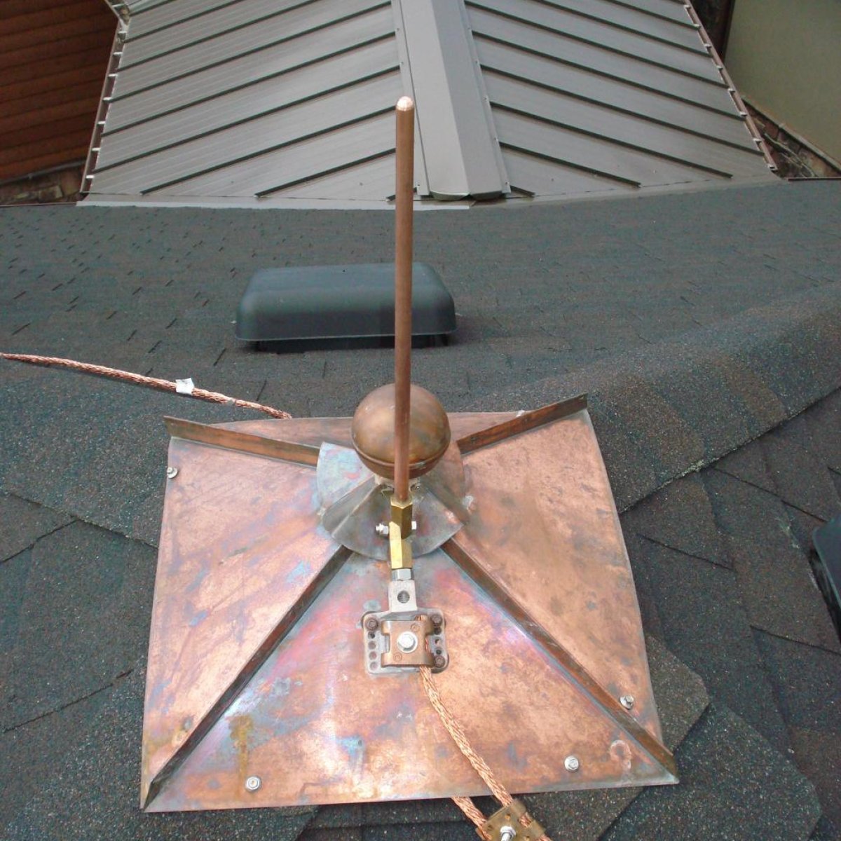 Copper Lightning Rod