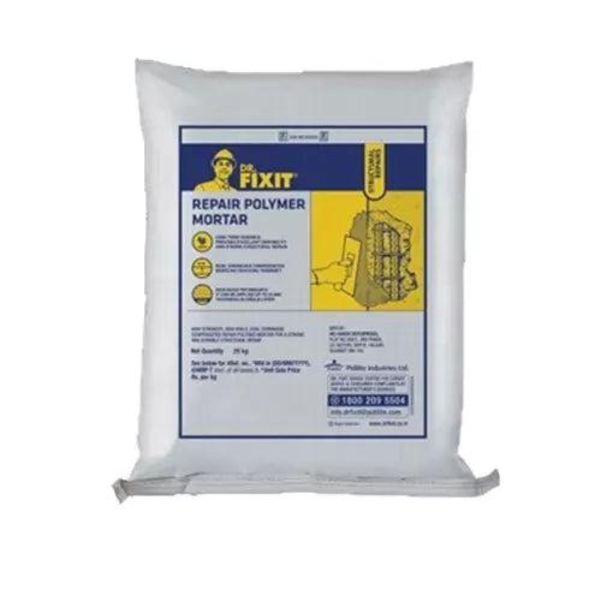 Polymer repair mortar