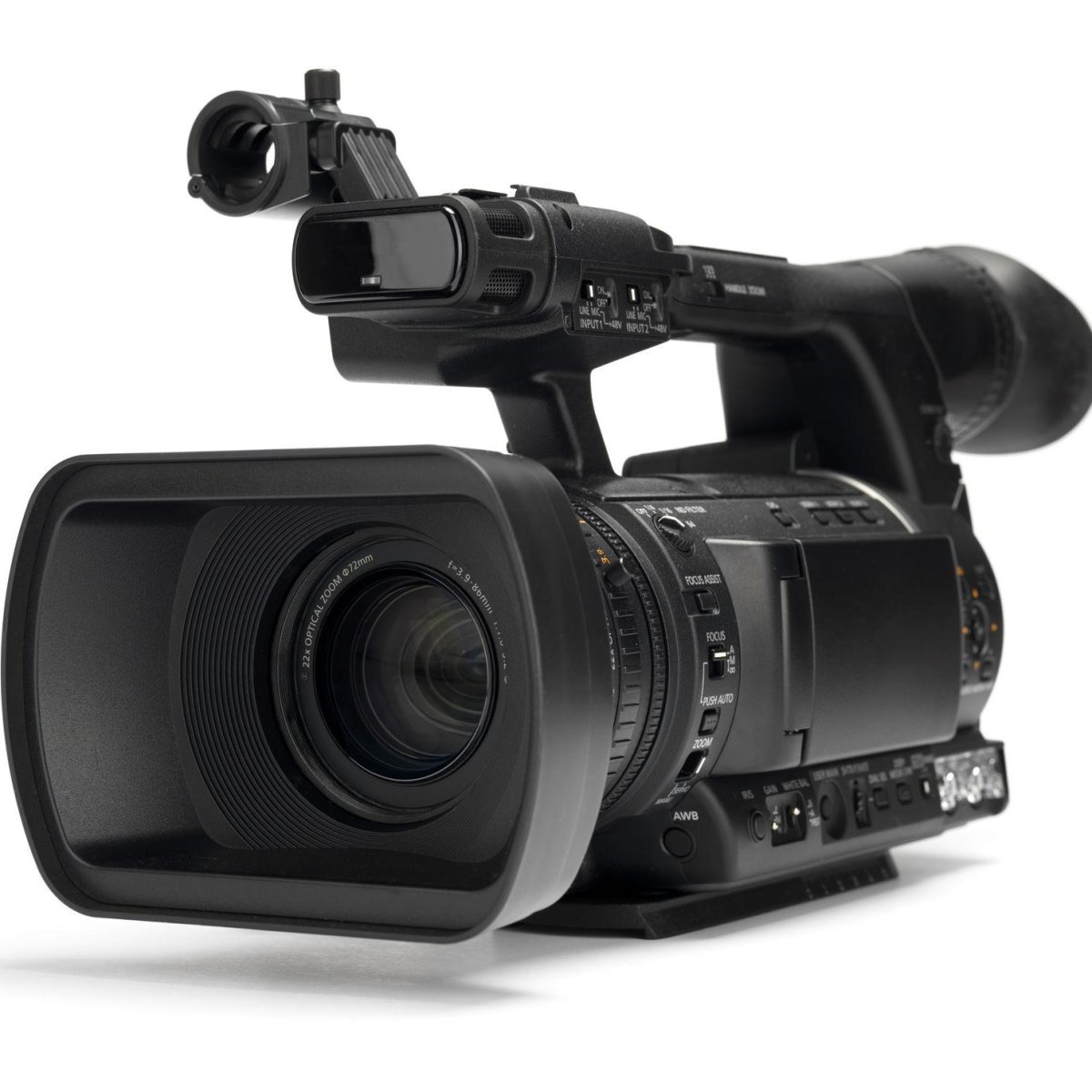 Professional video cameras