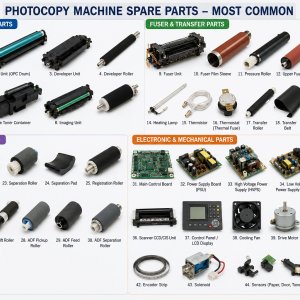 Photocopy Machine Spare Parts