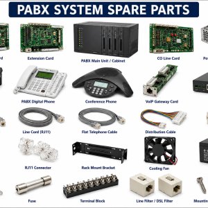 PABX System Spare Parts
