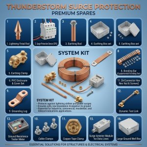Thunderstorm Surge Protection Spare Parts
